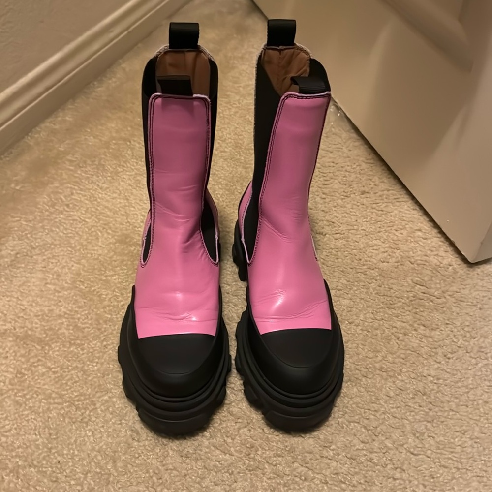 GANNI chelsea boot